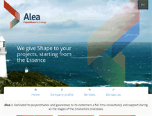 Tablet Screenshot of aleapur.com